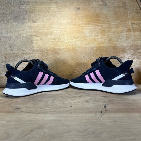 Adidas U Path Run Womens Size 8 Running Shoes Sneakers Blue Pink EE7430 - Picture 5 of 8